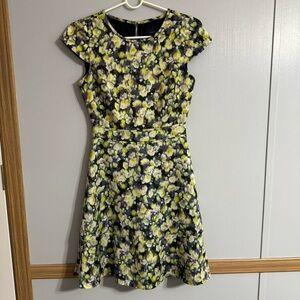J. Crew Floral Cocktail Dress Size 00